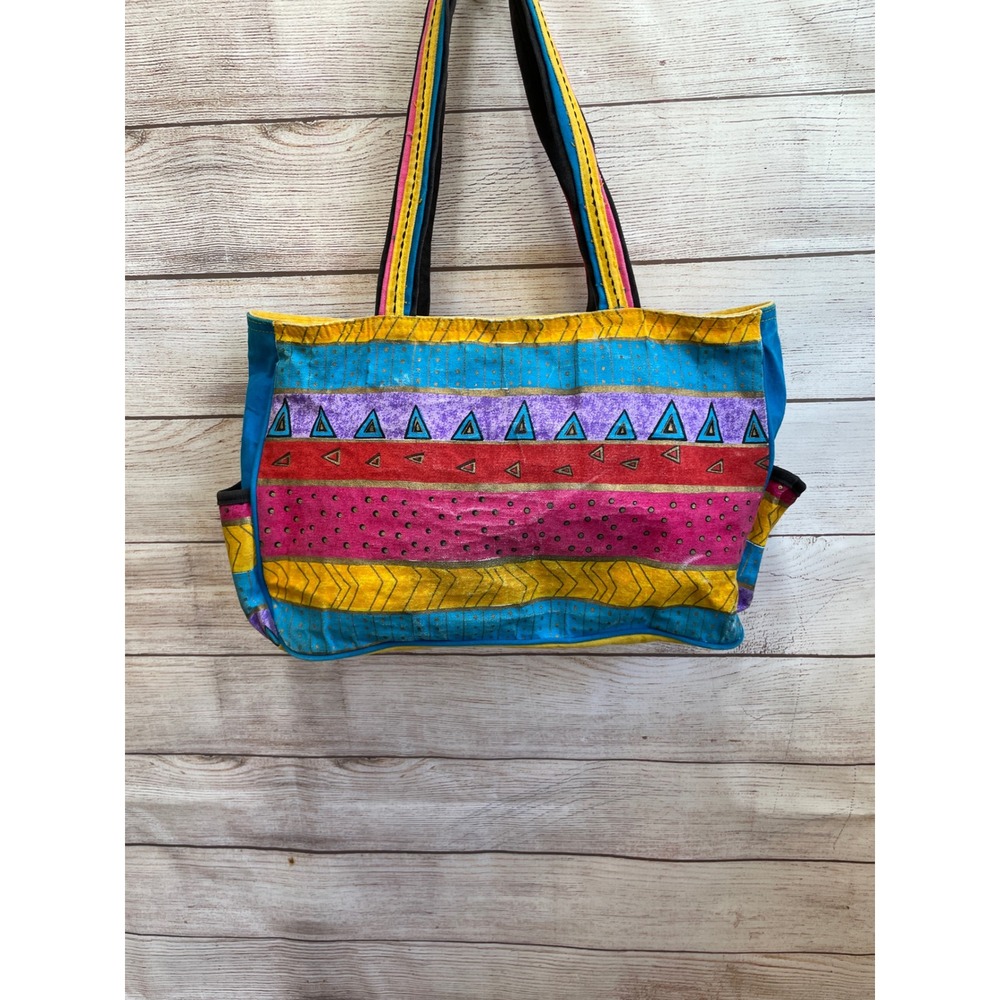 LAUREL BURCH CAT PRINT TOTE BAG - Picture 8 of 12